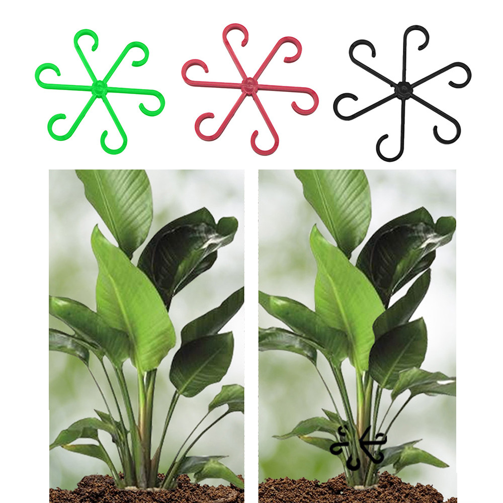 Florist Supp - 4pcs/set Plant Anti-Toppling Support Pole Green