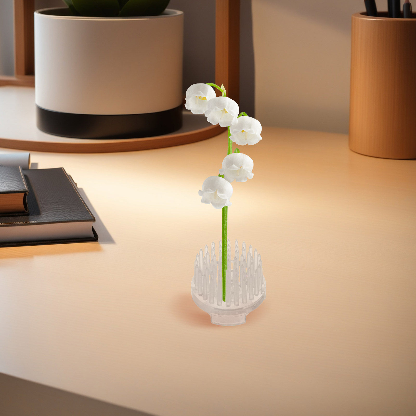 Flower Frog Pin - 5Pcs Flower Arrangement Pin Holder Transparent