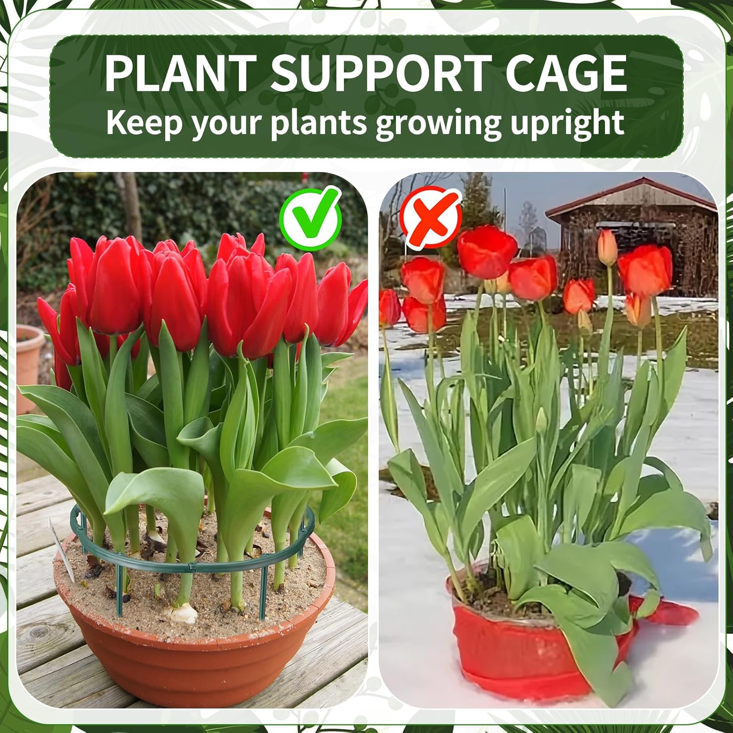 1/16pcs Plant Support Stake Fl - Florist Supp avaliação e preço