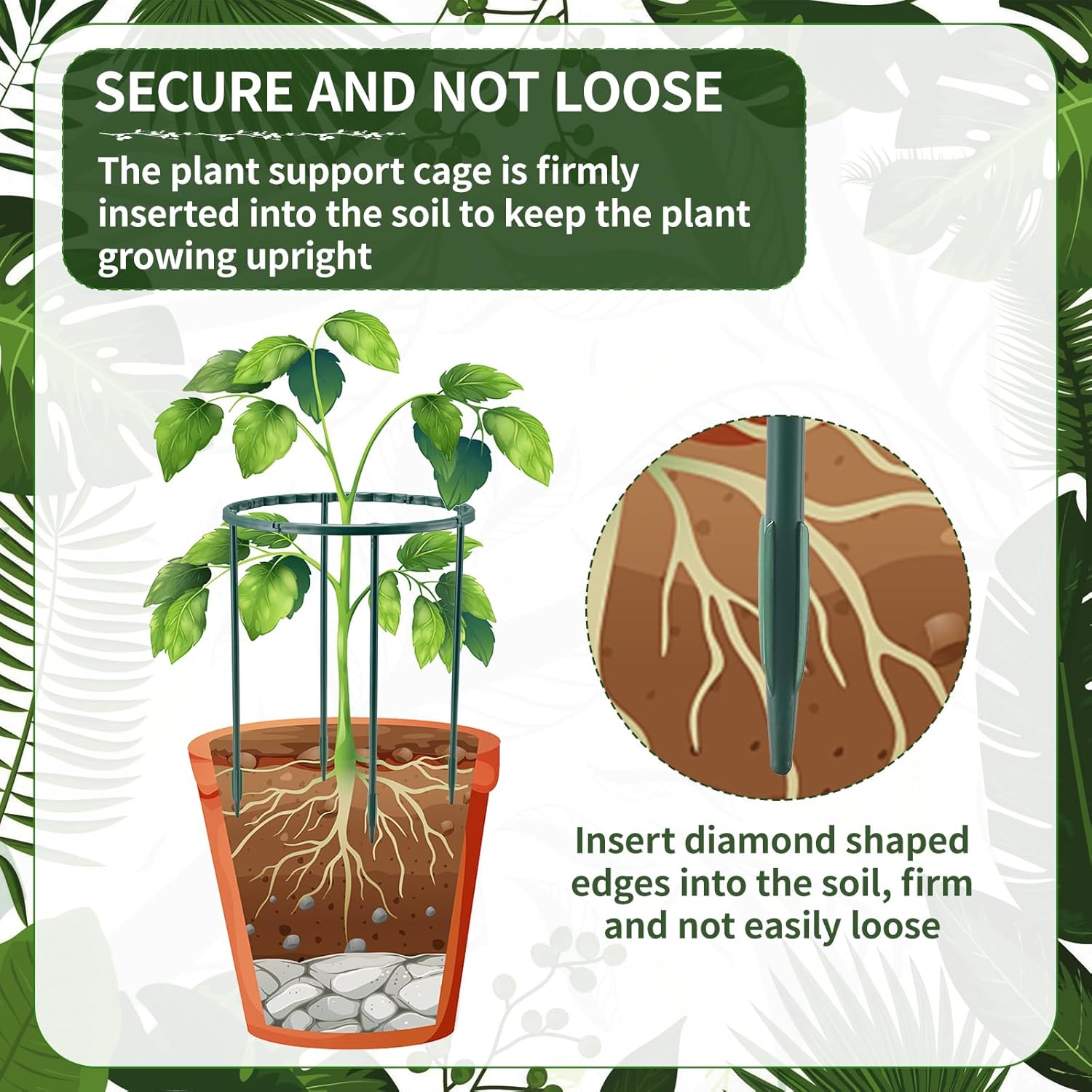 1/16pcs Plant Support Stake Fl - Florist Supp avaliação e preço