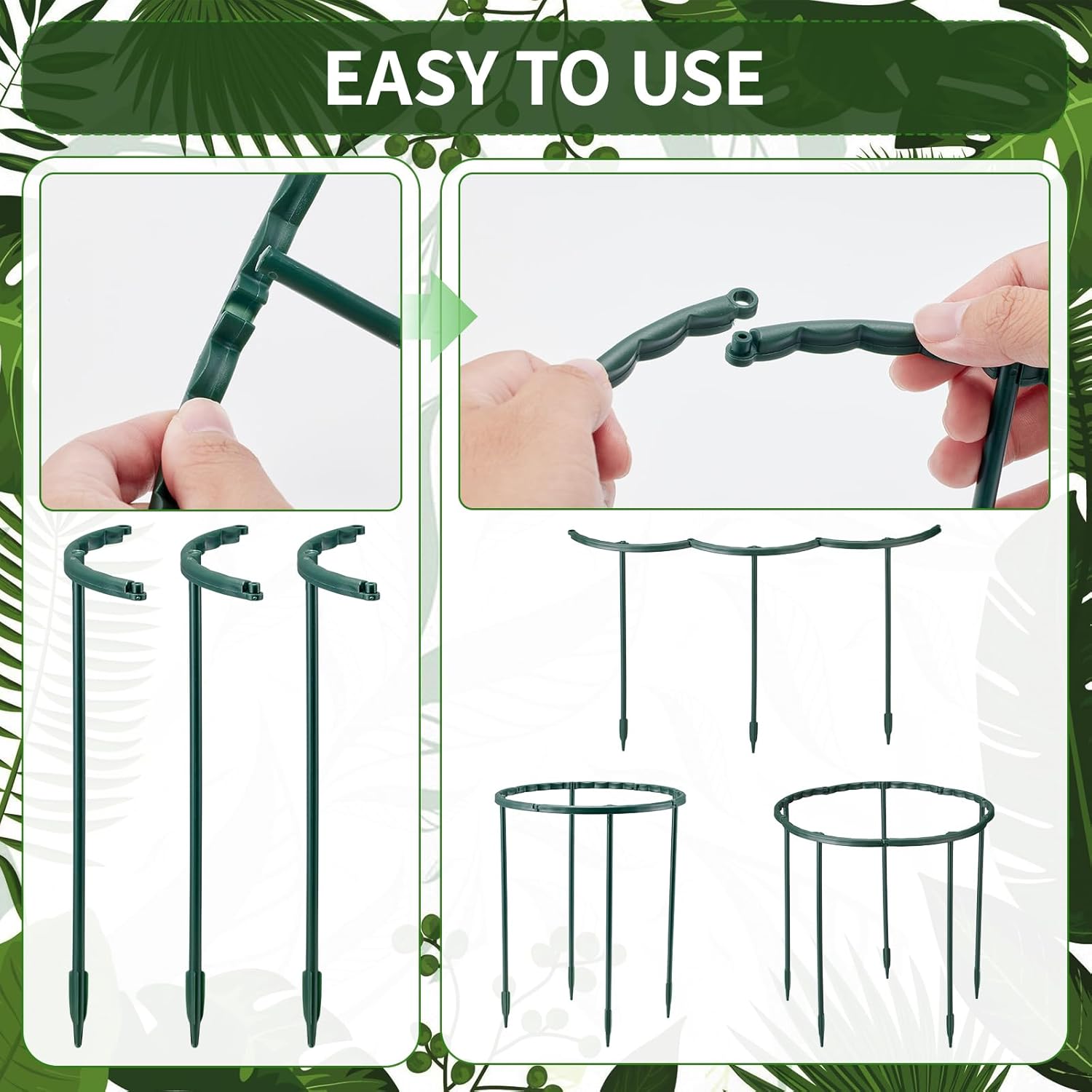 1/16pcs Plant Support Stake Fl - Florist Supp avaliação e preço