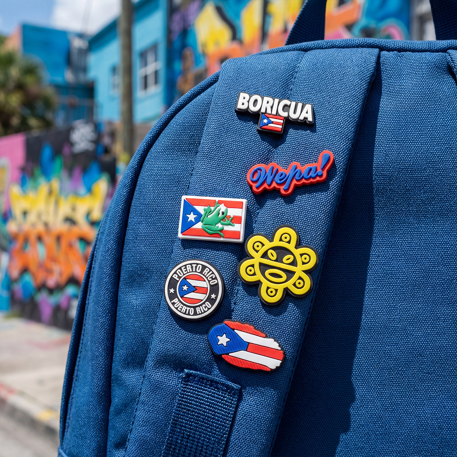 Puerto Rico Theme Decorative P - Flower Frog Pin avaliação e preço