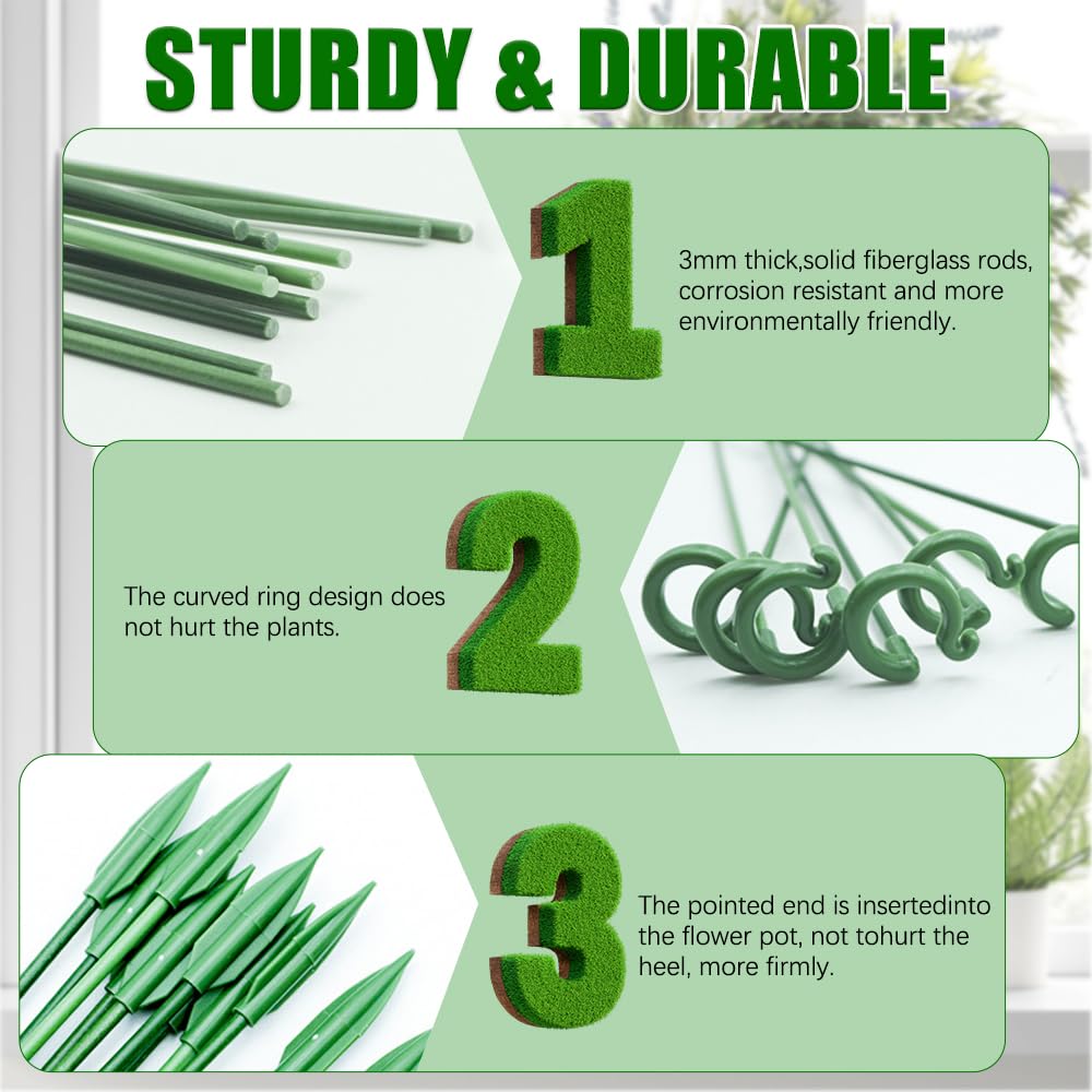 5/10PCS Plant Supports Stand B - Florist Supp avaliação e preço