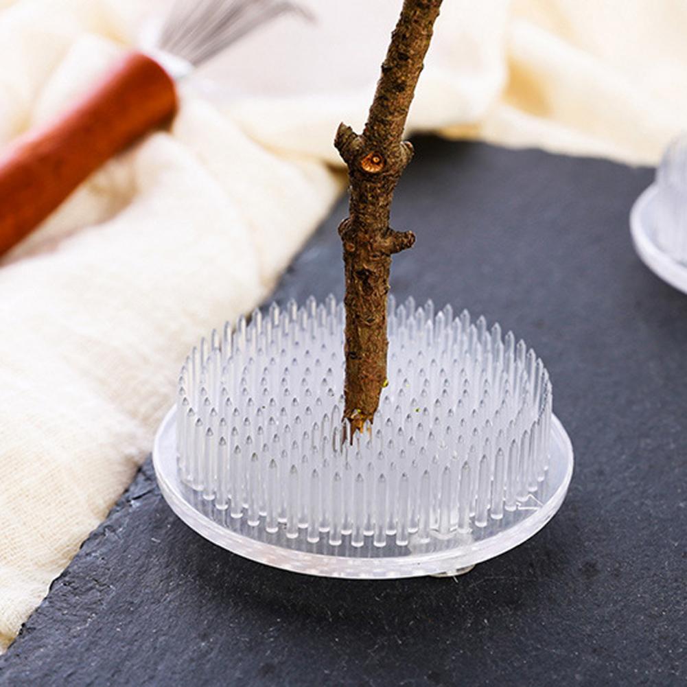 2PCS Round Ikebana Plastic Flo - Flower Frog Pin avaliação e preço