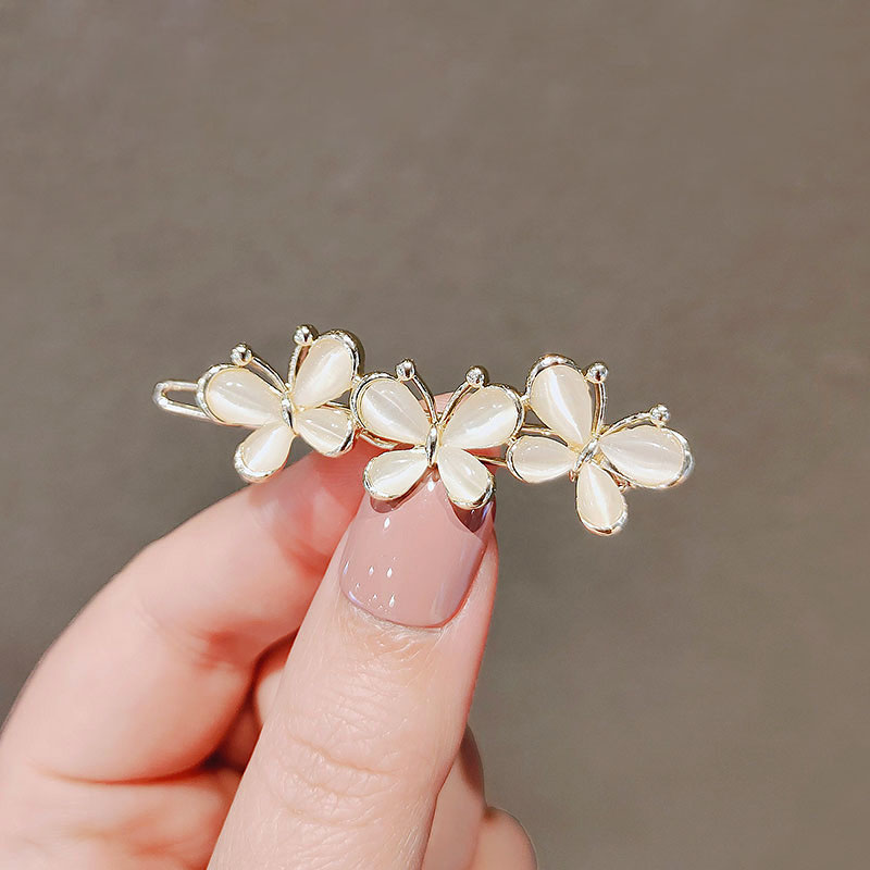 Pearl Hairpins Frog Buckle Hai - Flower Frog Pin avaliação e preço