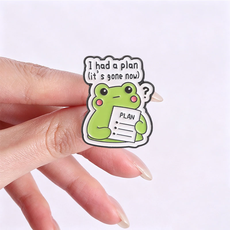 Just Vibing Cute Music Lotus F - Flower Frog Pin avaliação e preço