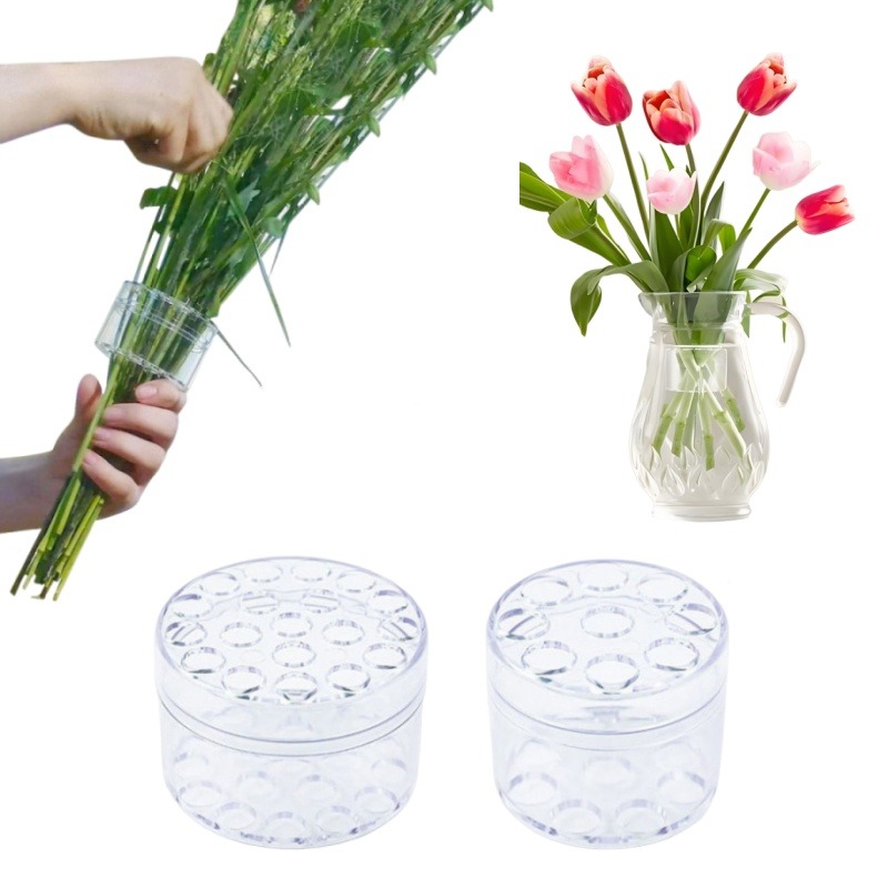 Spiral Stem Holder Sturdy Clea - Florist Supp avaliação e preço