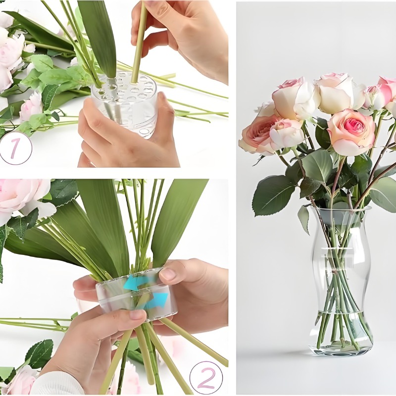 Spiral Stem Holder Sturdy Clea - Florist Supp avaliação e preço