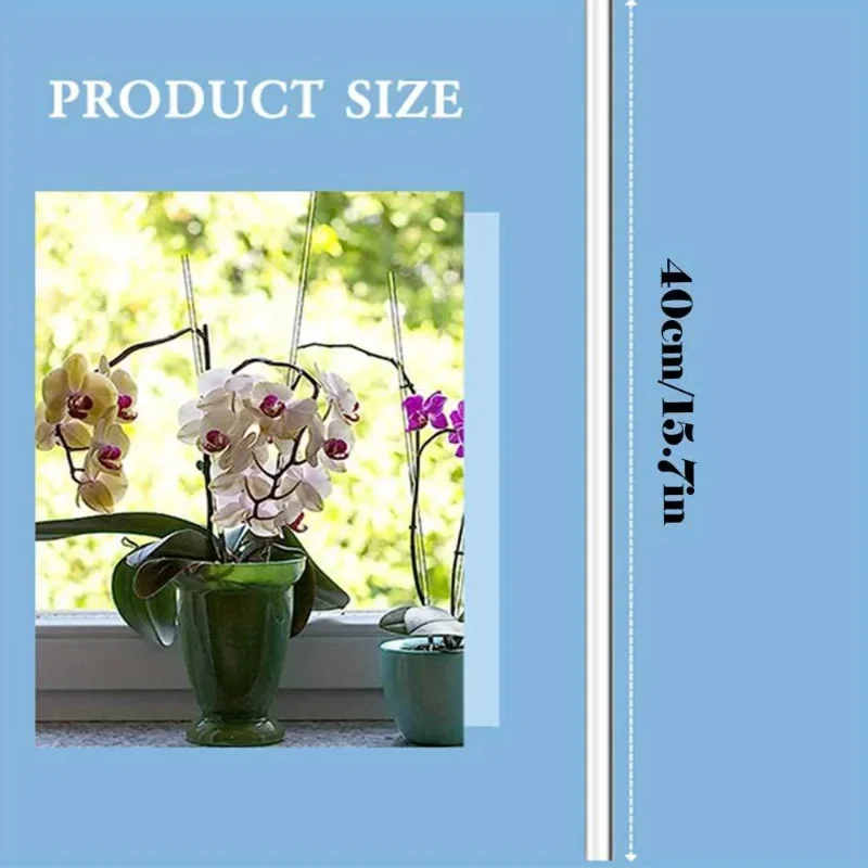 New 10 Transparent Plant Suppo - Florist Supp avaliação e preço