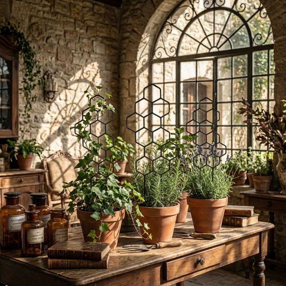 Honeycomb Design Plant Trellis - Florist Supp avaliação e preço