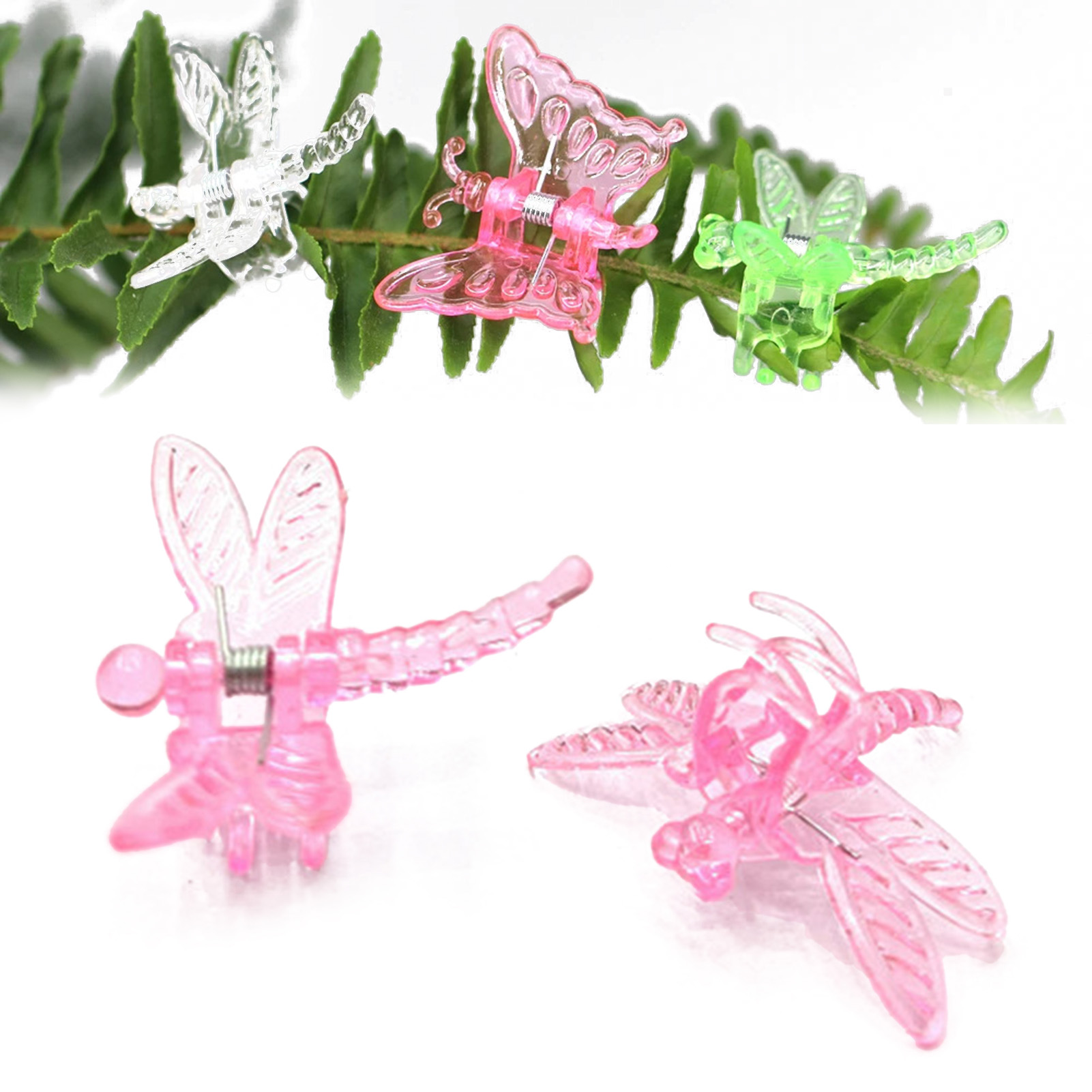 100pcs Plant Orchid Clips Tran - Florist Supp avaliação e preço