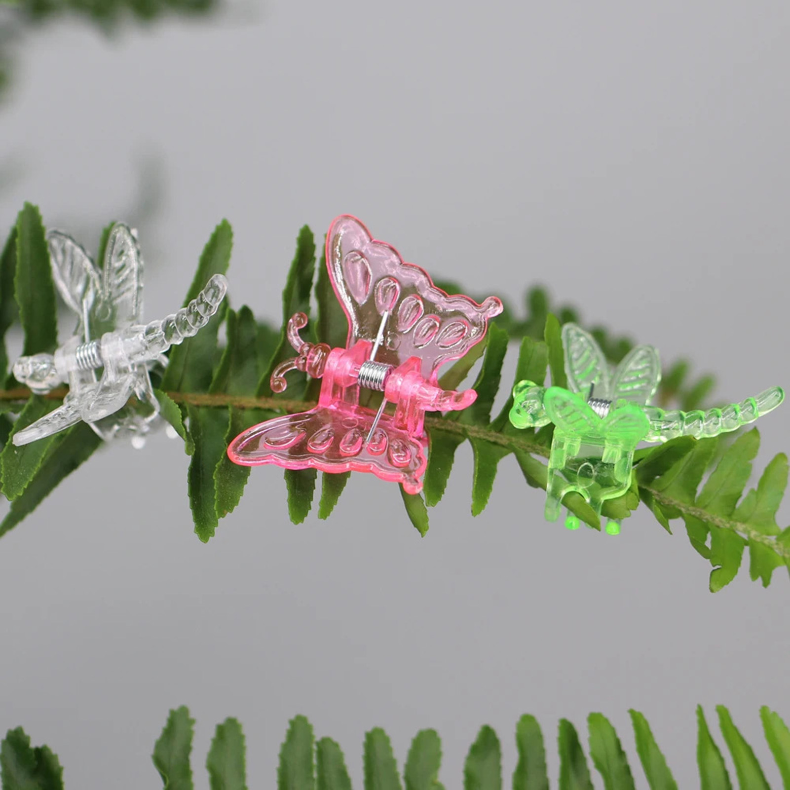 100pcs Plant Orchid Clips Tran - Florist Supp avaliação e preço
